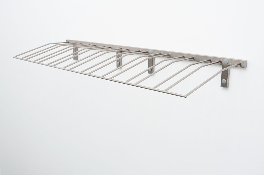 Série w support à bouteilles présentoir en métal (3 à 9 bouteilles)