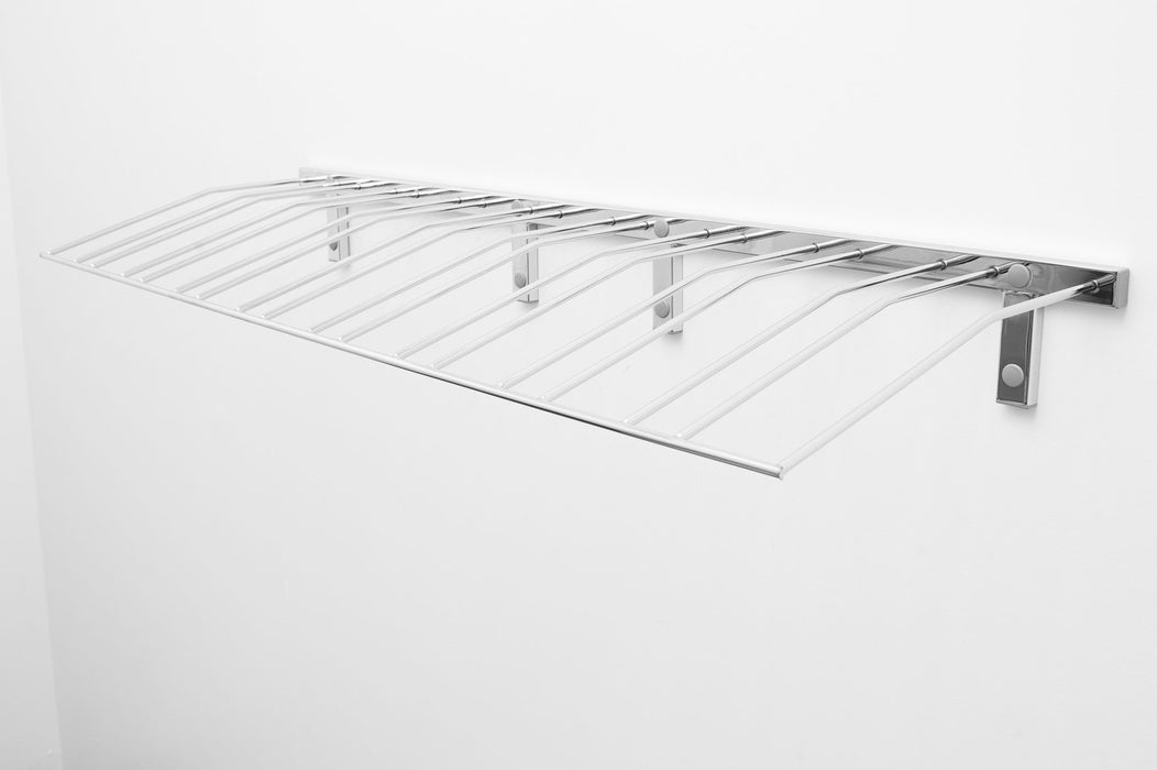 Série w support à bouteilles présentoir en métal (3 à 9 bouteilles)