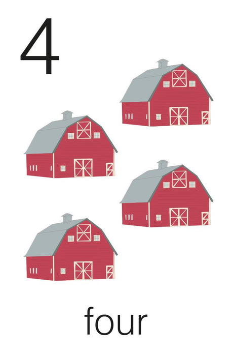 Cartes chiffres 1-10