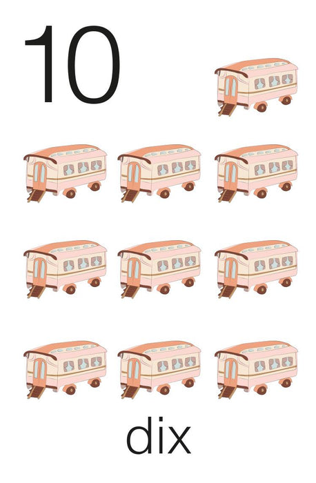 Cartes chiffres 1-10