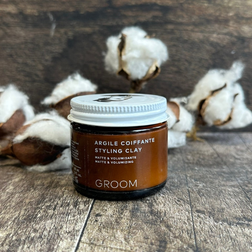 Argile coiffante en pot de la marque Groom