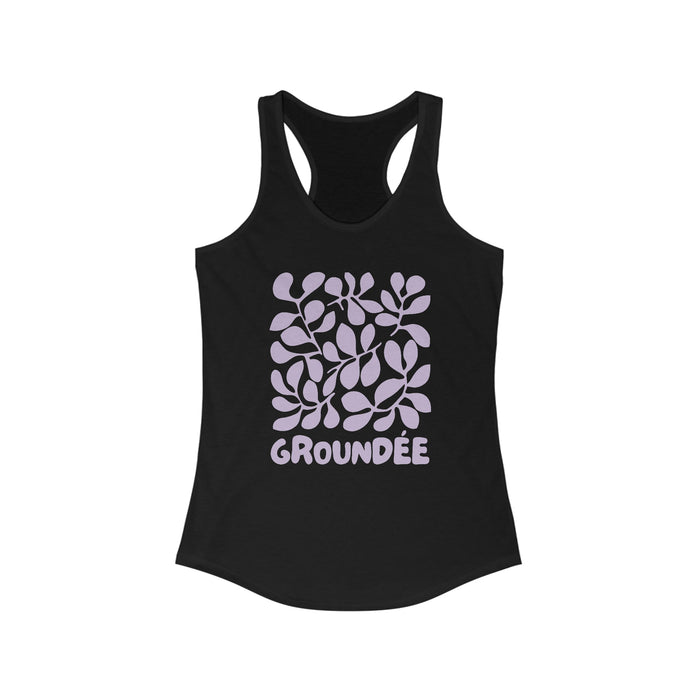 Camisole coton graphique - groundée