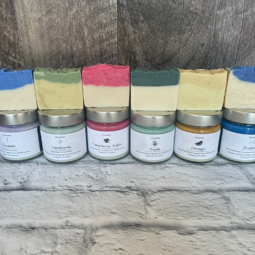 Parfait duo:  Chandelle-savon - Eco Loco