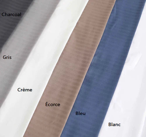 Draps pour lit articulé/électrique double (fabriqué au québec)