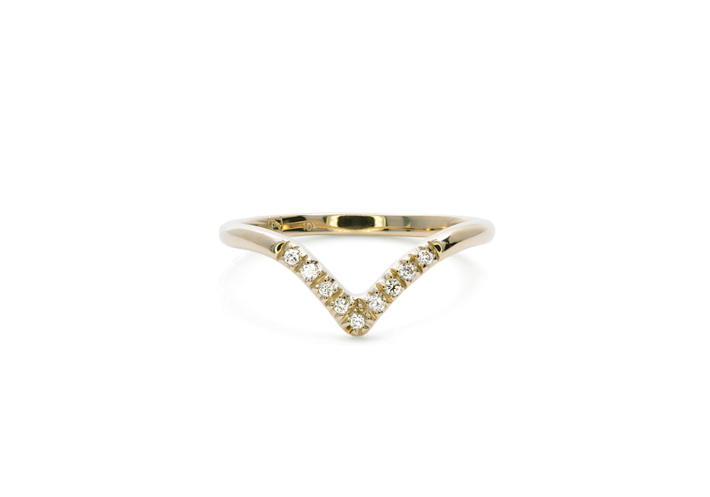 La princesse aux diamants │ bague éthique │métaux recyclés │diamants créés en laboratoire