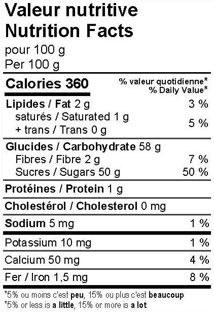 Pâte de vanille du mexique (110ml)