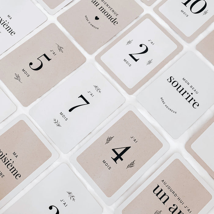 Coffret kraft 0-1 an à photographier