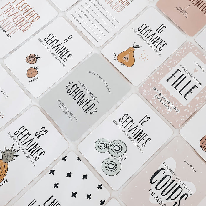 Coffret fruits maternité à photographier