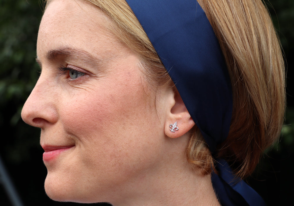 Mini fleur de lys or