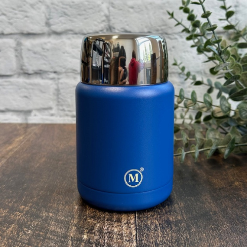 contenant isotherme chaud ou froid couleur bleu