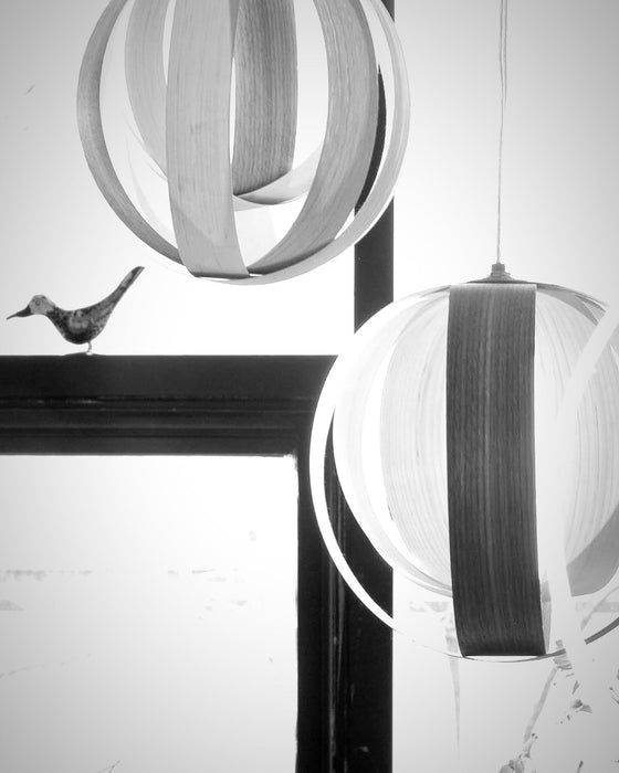 Lampe boule 9" mix d