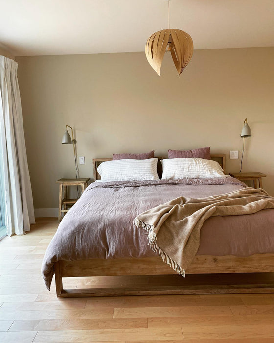 Lampe noisette #1 / chêne