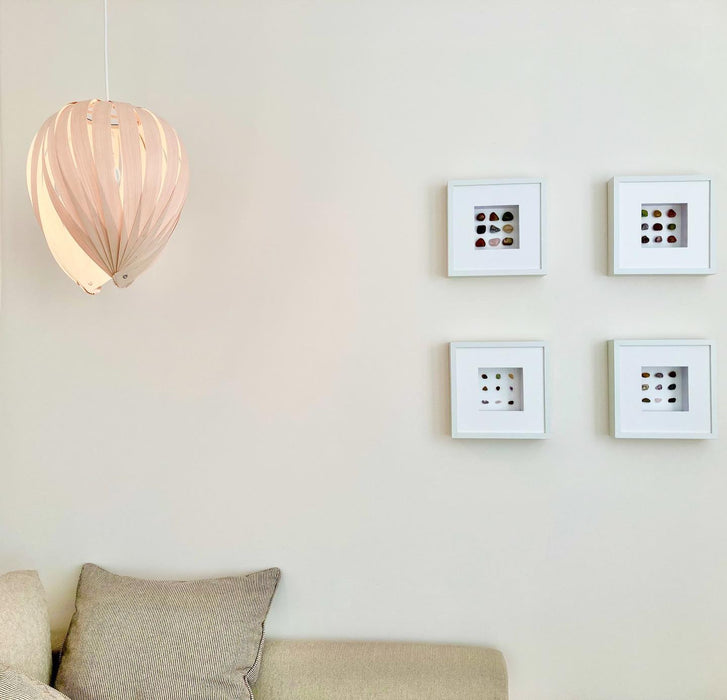 Lampe noisette #1 / merisier blanc