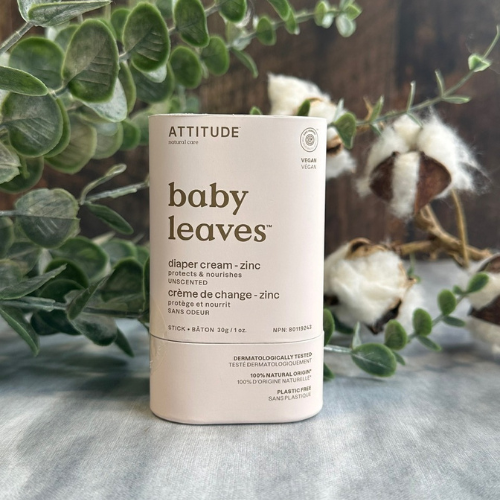 Crème de change zéro déchet en baton Attitude