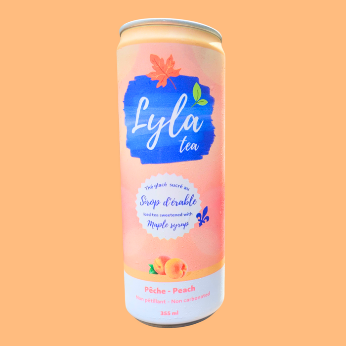 Thé glacé à la pêche - lyla tea