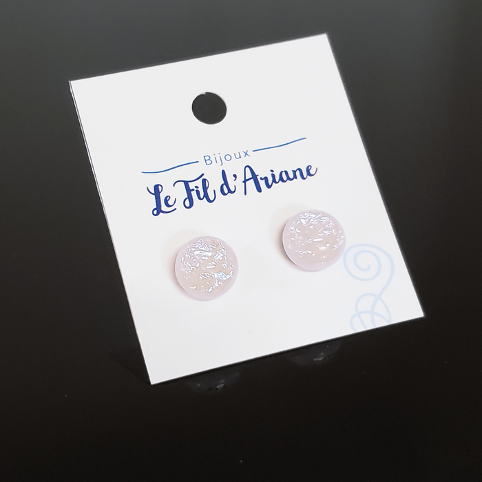 Trio surprise, boucles d'oreilles verre fusion (copie)