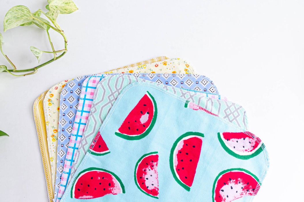 Serviette réutilisable, essuie-tout sans papier, chiffon de cuisine, zéro déchet, lingettes écologiques, tissu super absorbant