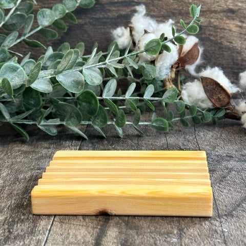 Porte-savon en cèdre