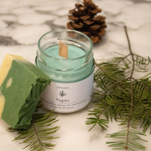 Parfait duo:  Chandelle-savon - Eco Loco