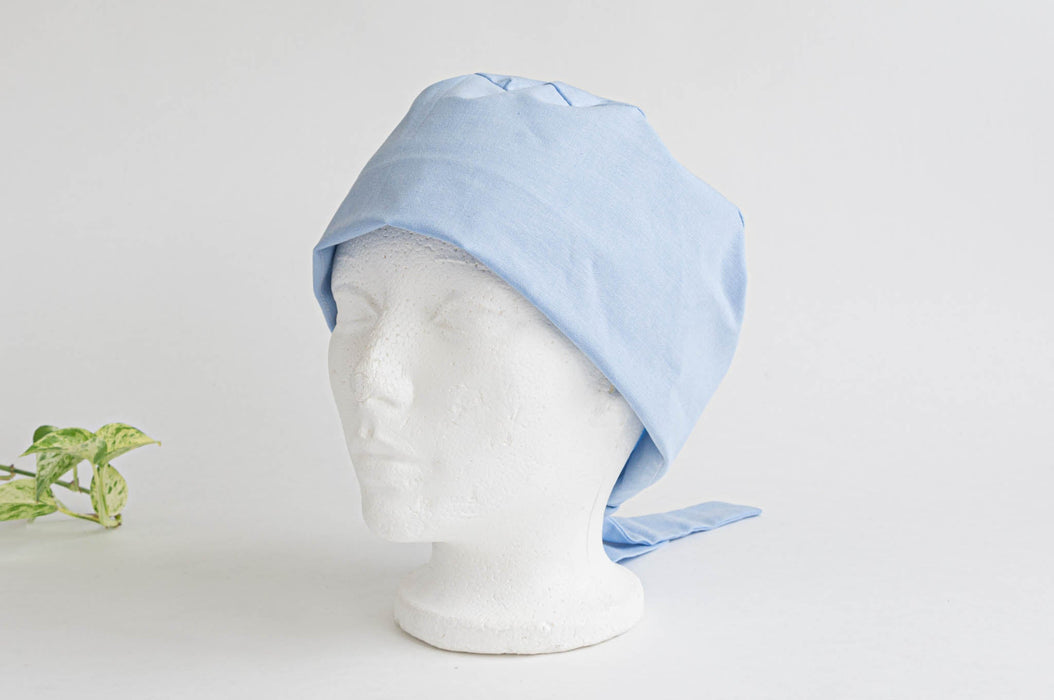 Bonnet chirurgical | chambray bleu