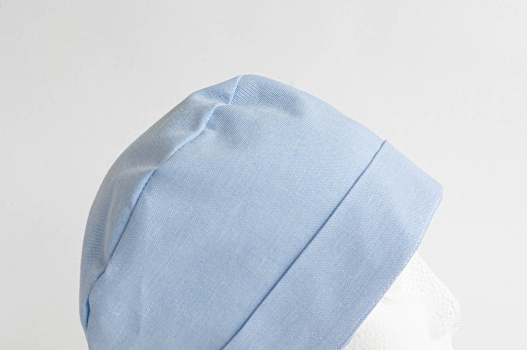 Bonnet chirurgical | chambray bleu