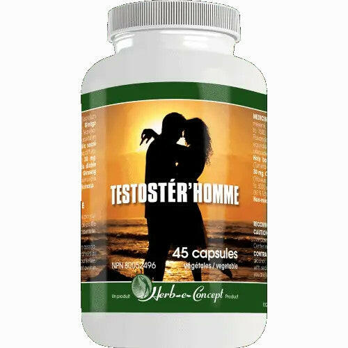Herb-e-concept - testostér'homme - 45 vcaps.