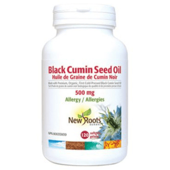 New roots - cumin noir (huile de graine) bio 500 mg.