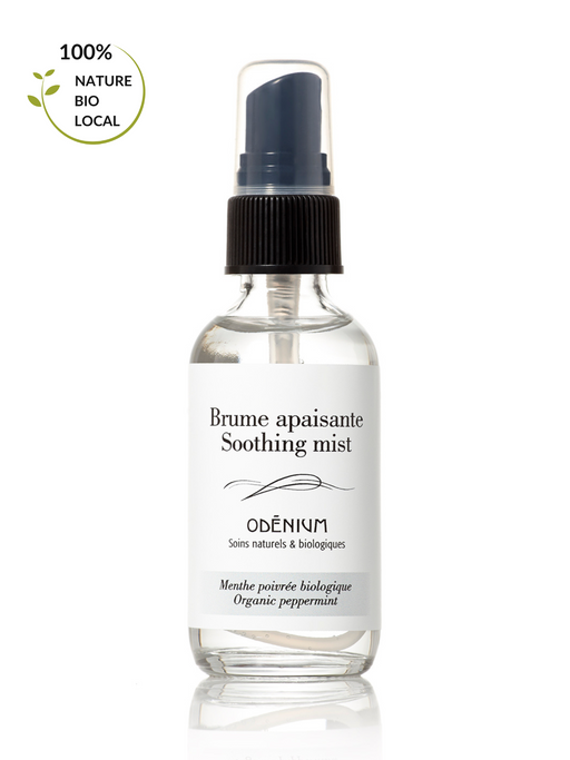 brume apaisante visage menthe poivree biologique