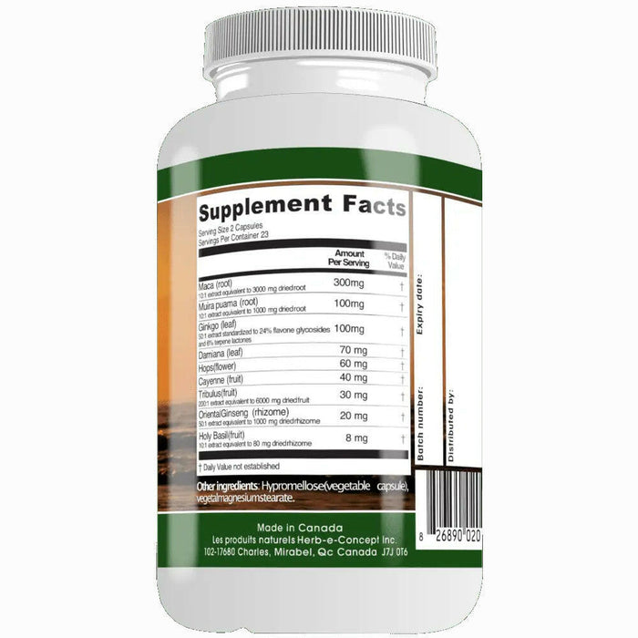 Herb-e-concept - testostér'homme - 45 vcaps.