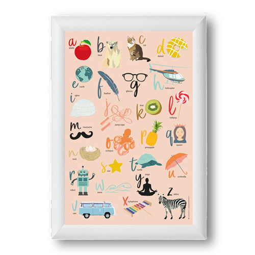 Abécédaires lili graffiti x le monde est tout-petit