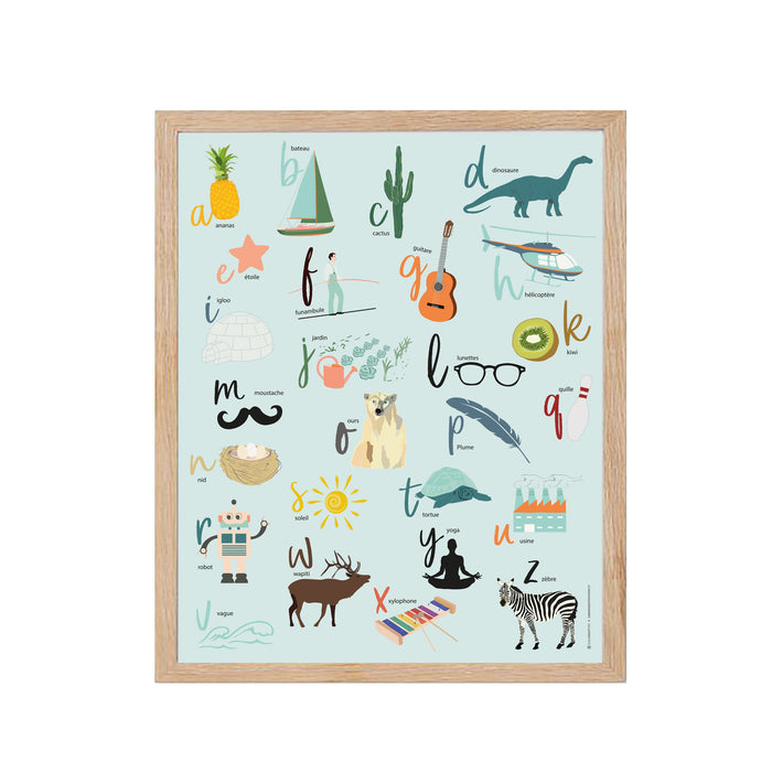 Abécédaires lili graffiti x le monde est tout-petit