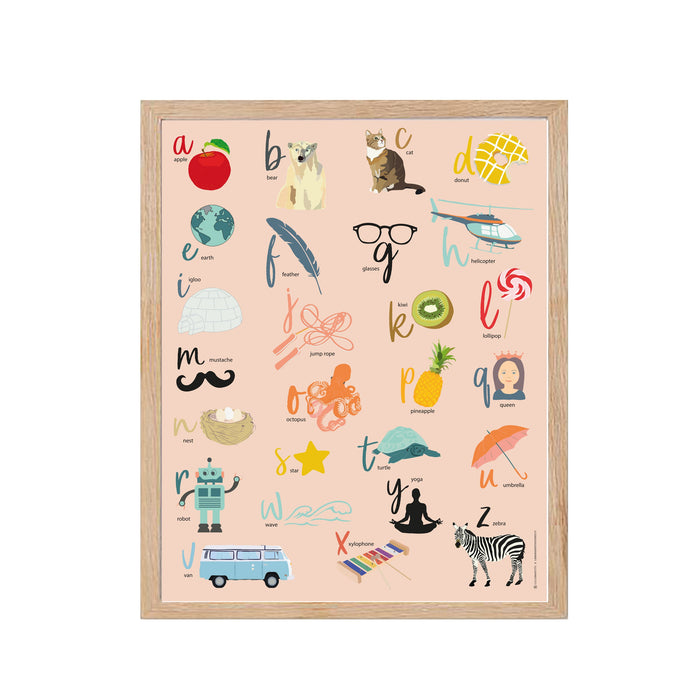 Abécédaires lili graffiti x le monde est tout-petit