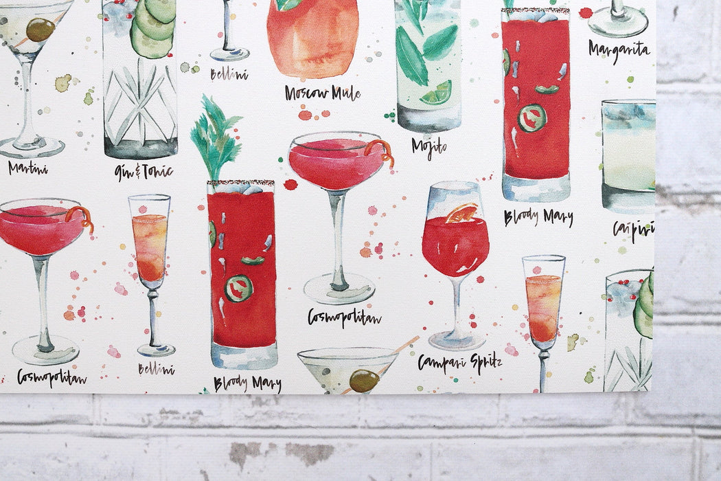 Napperon de vinyle - cocktail