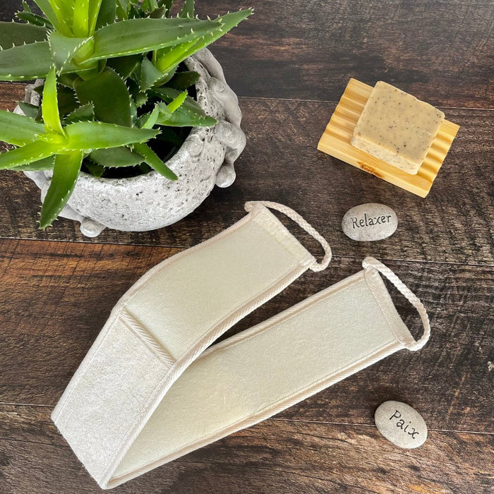 bande exfoliante - dos