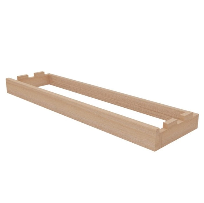 X base pour diamant kit rack en acajou naturel