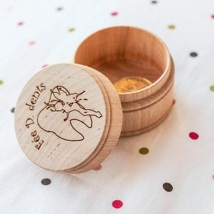 Boîte pour dents de lait de vos enfants.