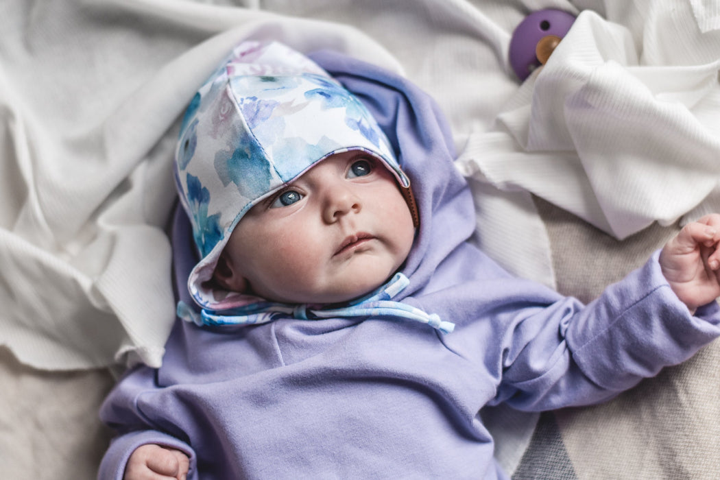 Bonnet fleur aquarelle Nine Clothing 