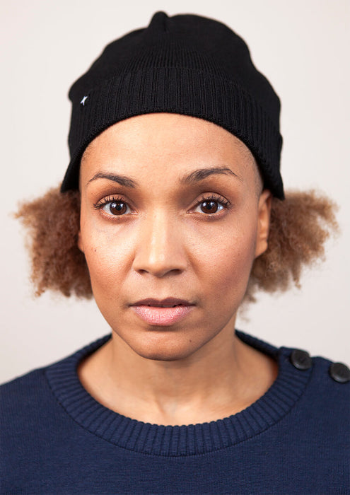 SWENN - Photos - Tuque en mérinos - noir