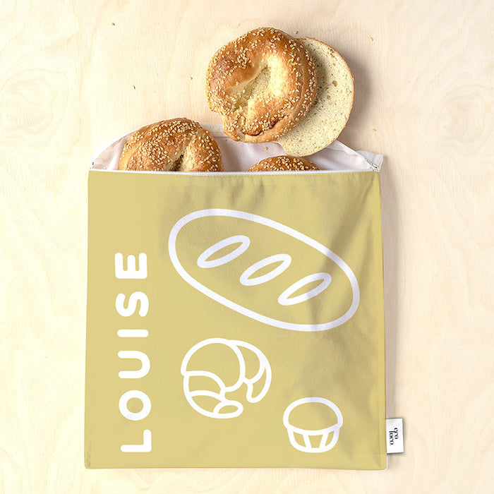 Sac extra-large à congélation écologique réutilisable fait au québec à personnaliser