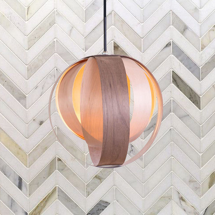 Lampe boule 9" mix c