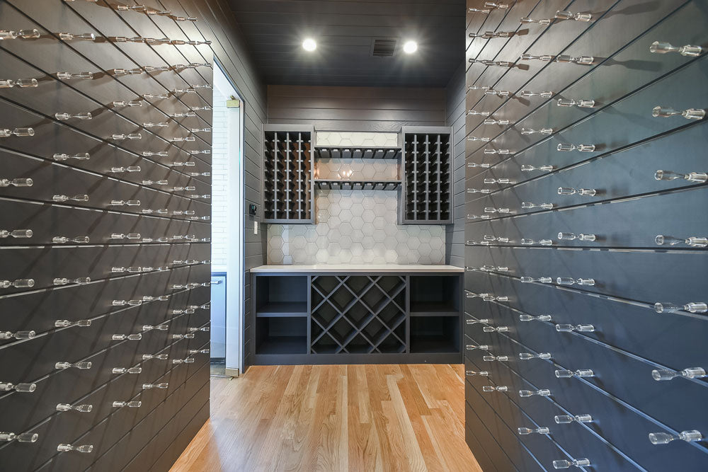 Vino pins mural tiges en métal pour 1 bouteille