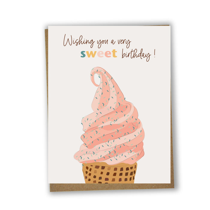 Doux anniversaire - crème glacée