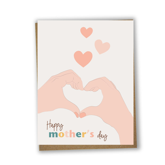 Bonne fête maman - coeurs