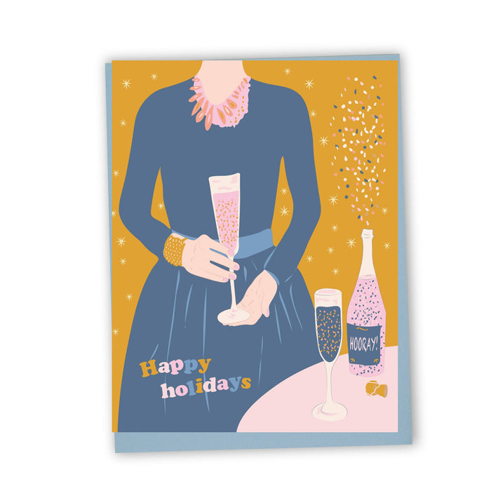 Joyeuses fêtes (champagne)