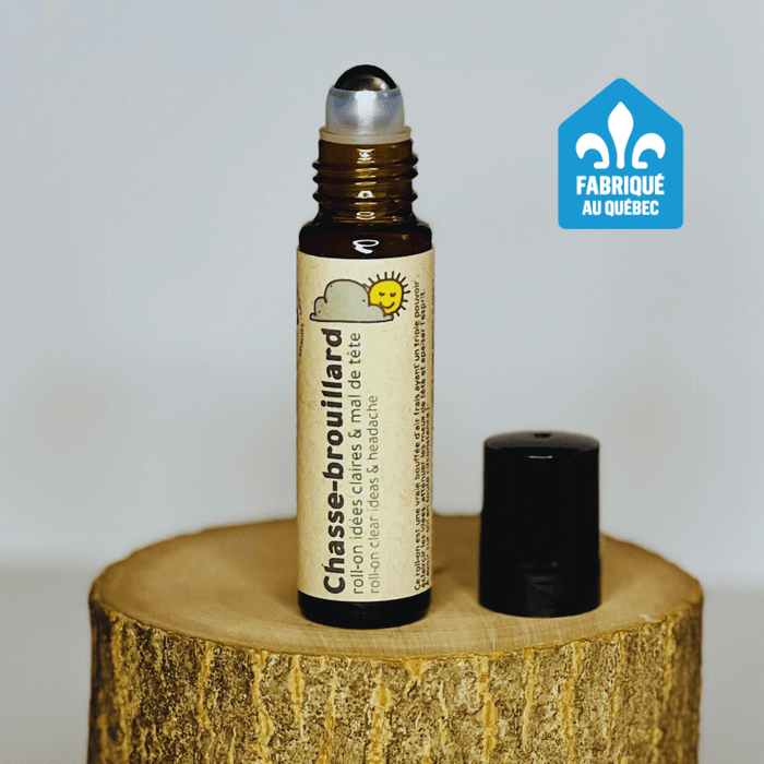 Chasse-brouillard - roll-on idées claires & mal de tête - végan