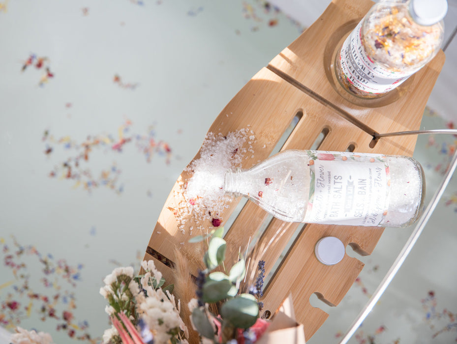 Sel bain bergamote & pétales de rose