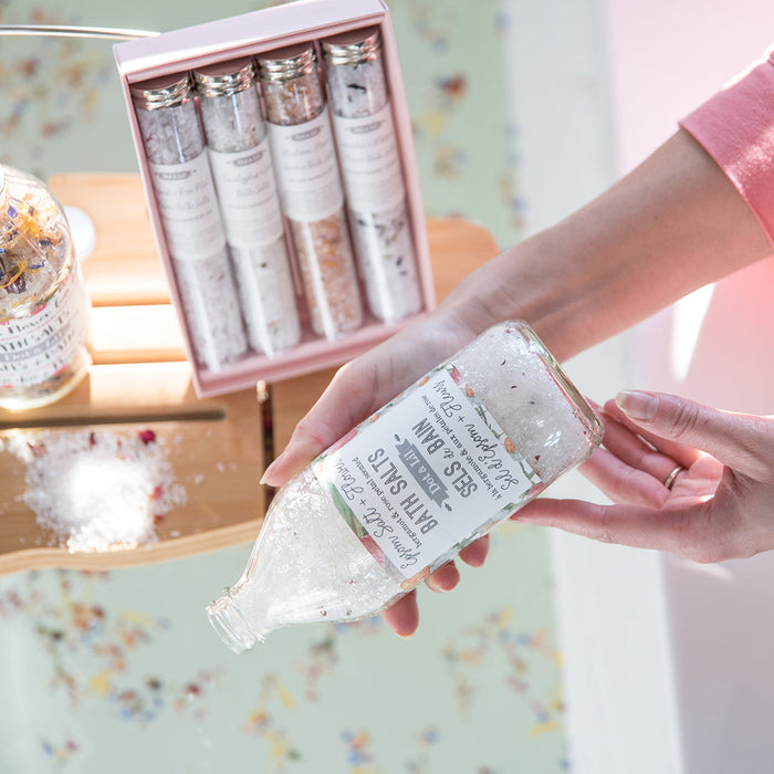 Sel bain bergamote & pétales de rose