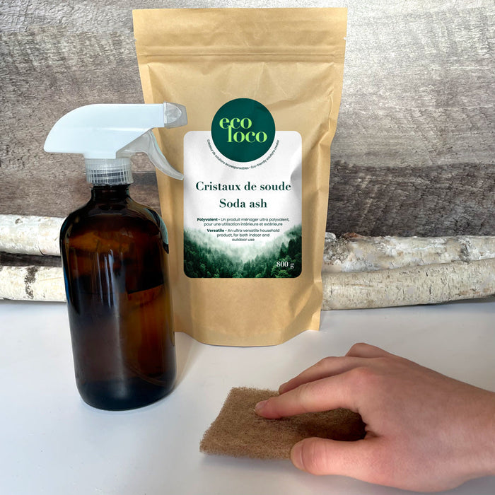Cristaux de soude: produit ménager ultra polyvalent