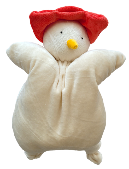 Peluche petite poule douillette