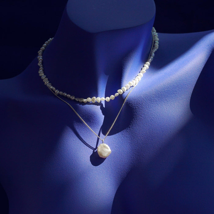 Collier numéro deux keshis pétales